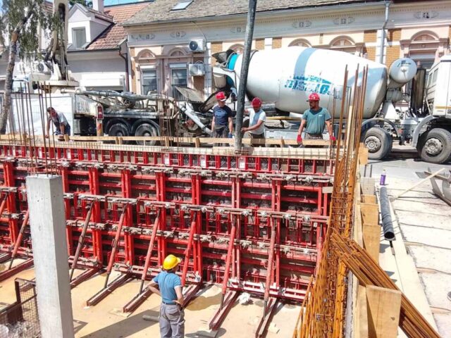 28.05.2026. Betoniranje betonskih platana suterena